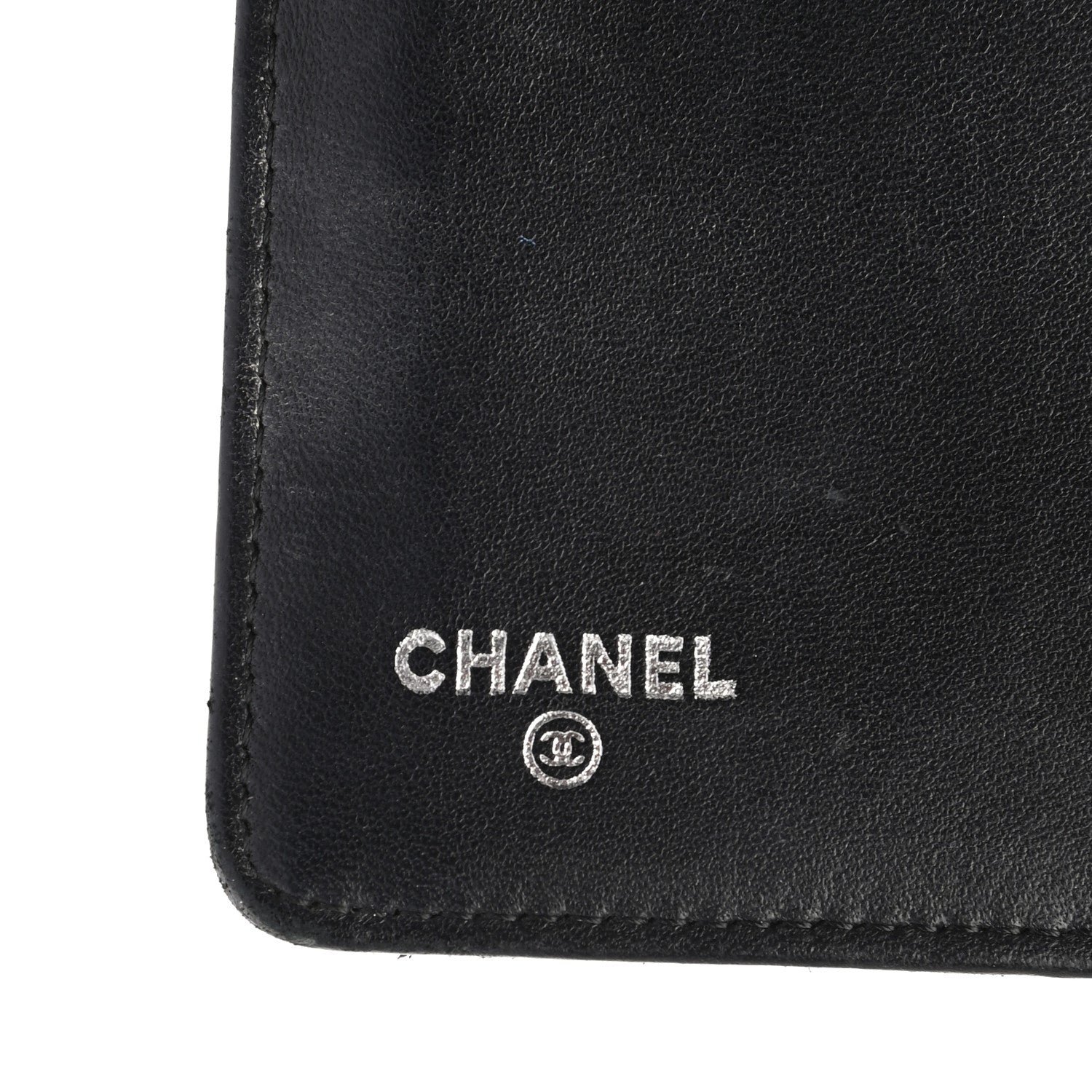 Chanel Lambskin Quilted Boy Yen Wallet Black 6 of 16