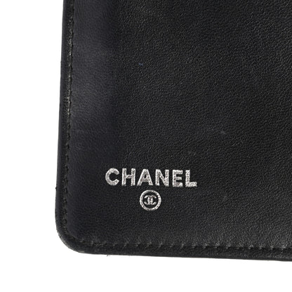 Chanel Lambskin Quilted Boy Yen Wallet Black 6 of 16