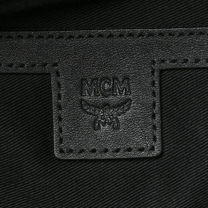 MCM Visetos Small Stark Belt Bag Black 6 of 8