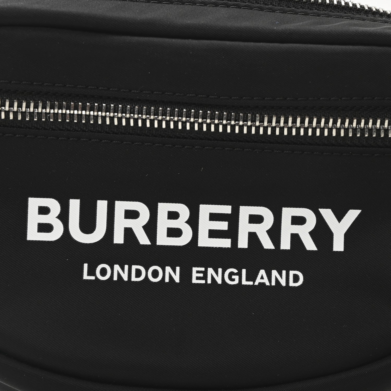Burberry Econyl Logo Print Small Cannon Bum Bag Black 7 of 10