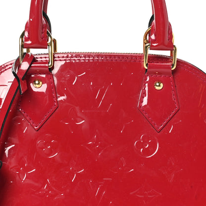 Louis Vuitton Vernis Alma BB Rose Indien 7 of 13