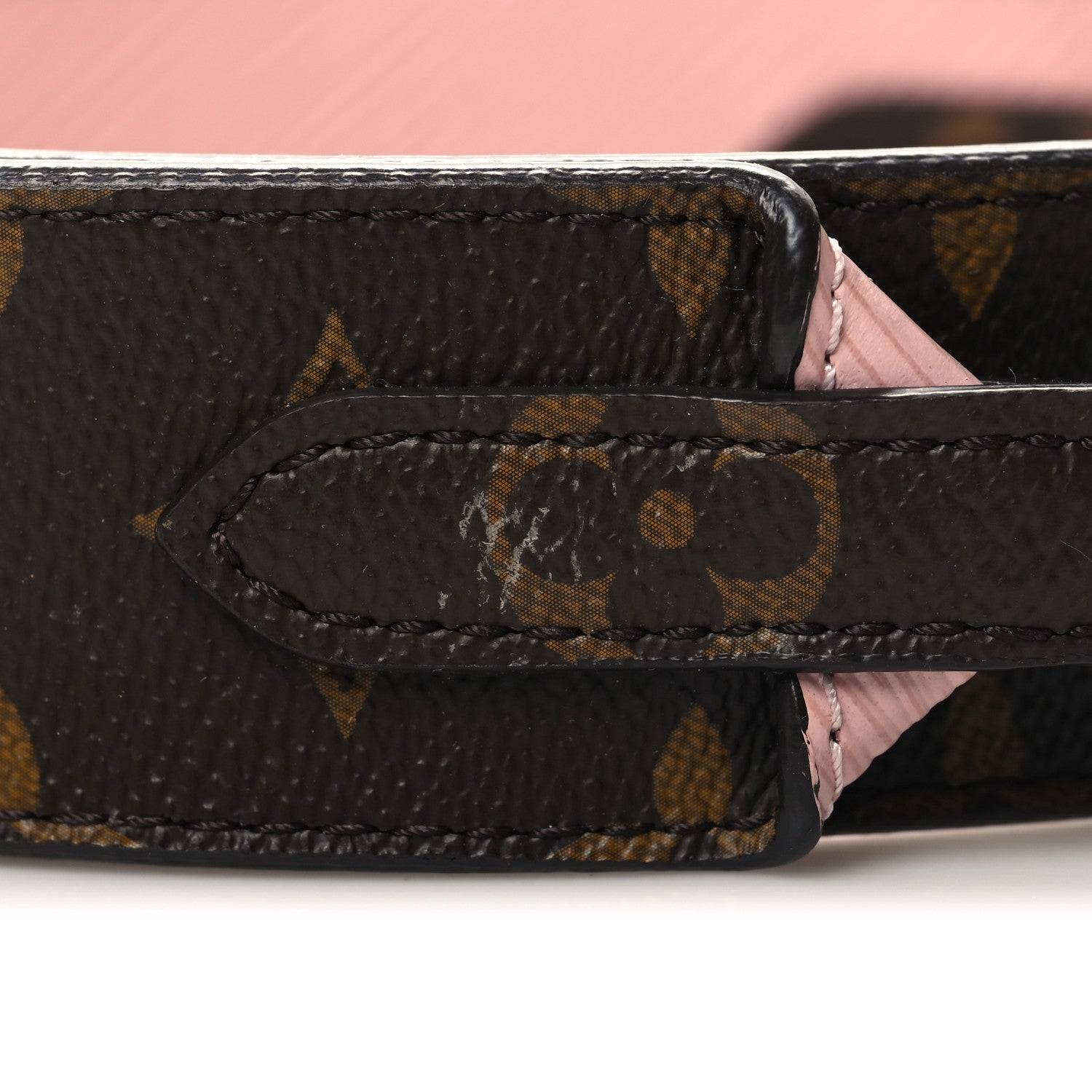 Louis Vuitton Monogram Bandouliere Shoulder Strap Rose Poudre 6 of 7