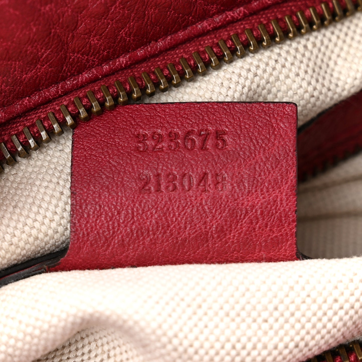 Monogram Medium Miss GG Top Handle Bag Dark Red