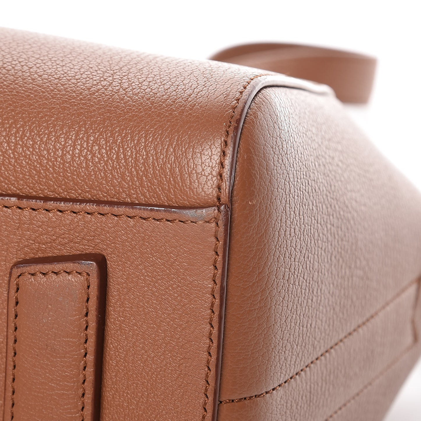 Sugar Goatskin Small Antigona Caramel