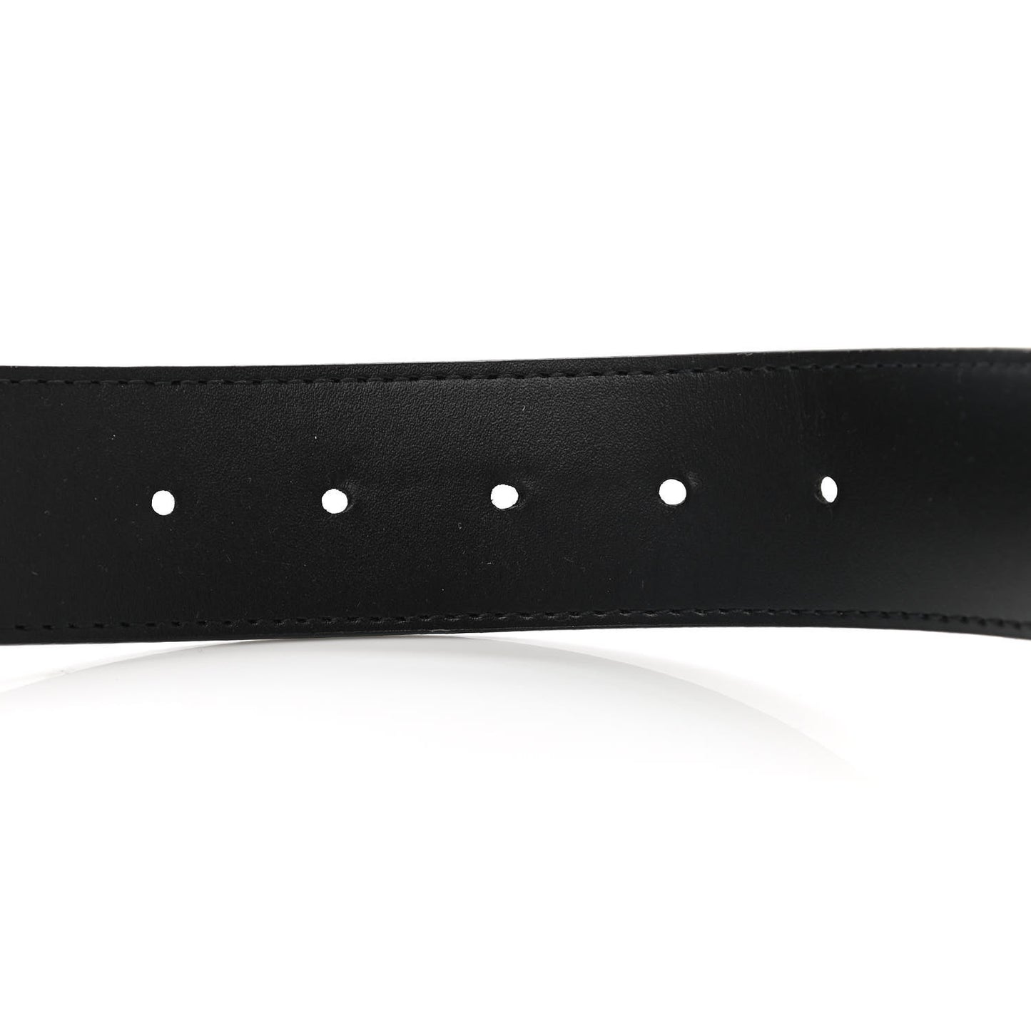 Calfskin Monogram 40mm LV Initiales Reversible Belt 95 38 Black
