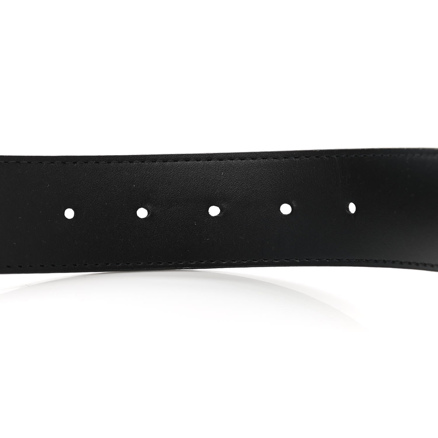 Louis Vuitton Calfskin Monogram 40mm LV Initiales Reversible Belt 95 38 Black 6 of 6