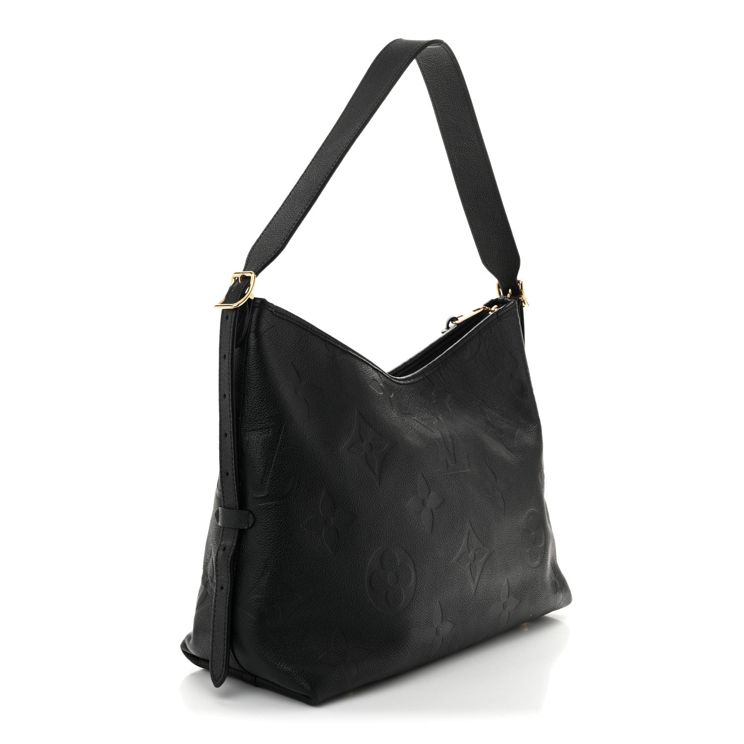 Louis Vuitton Empreinte Monogram Giant CarryAll MM Black 3 of 9
