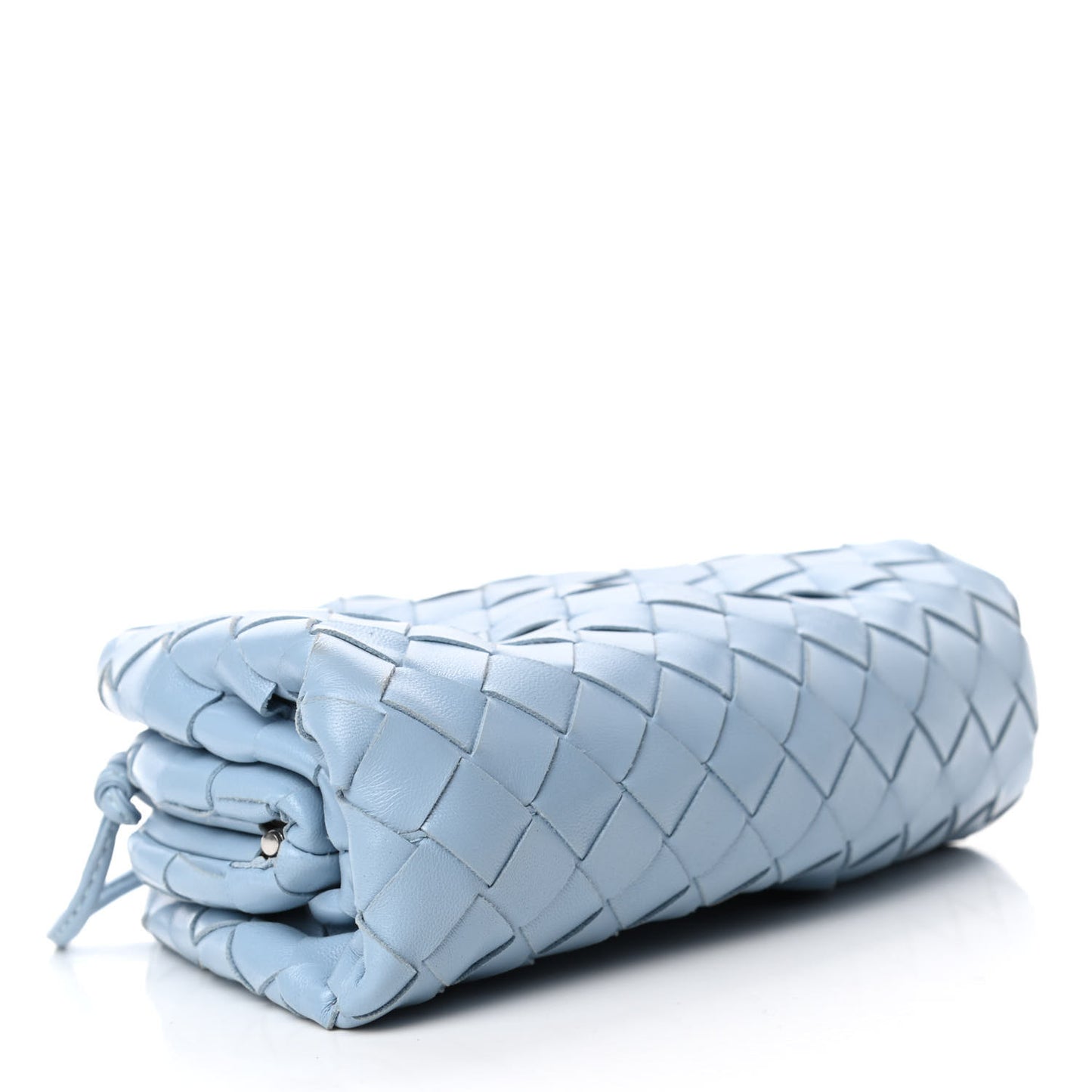Nappa Intrecciato The Mini Pouch Ice