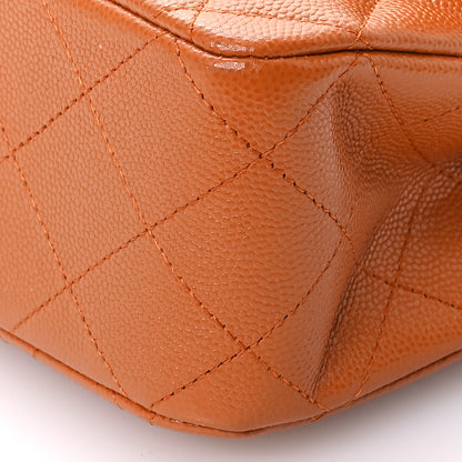 Chanel Caviar Quilted Medium Double Flap Light Brown 10 of 10