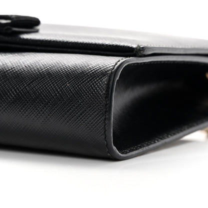 Salvatore Ferragamo Calfskin Vara Bow Mini Bag Black 9 of 13