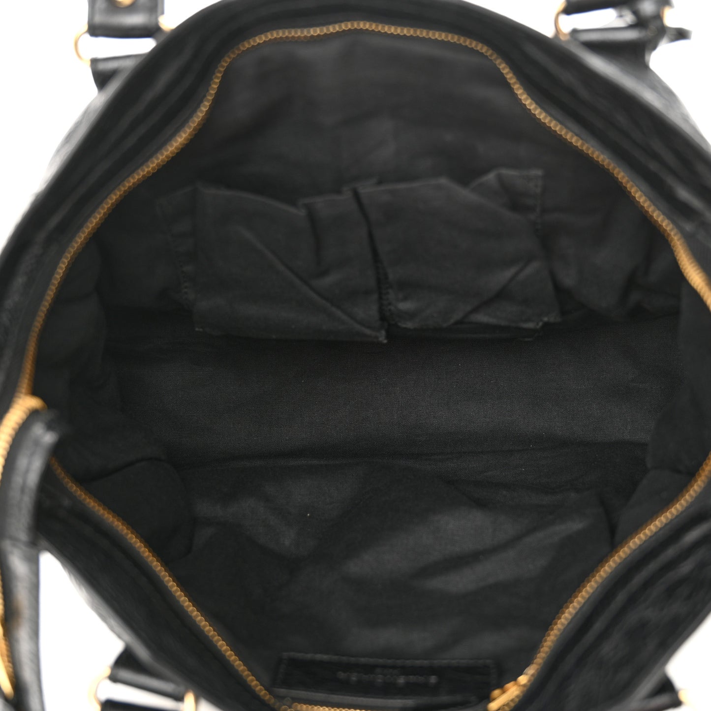 Agneau Giant 12 Gold Hardware City Black