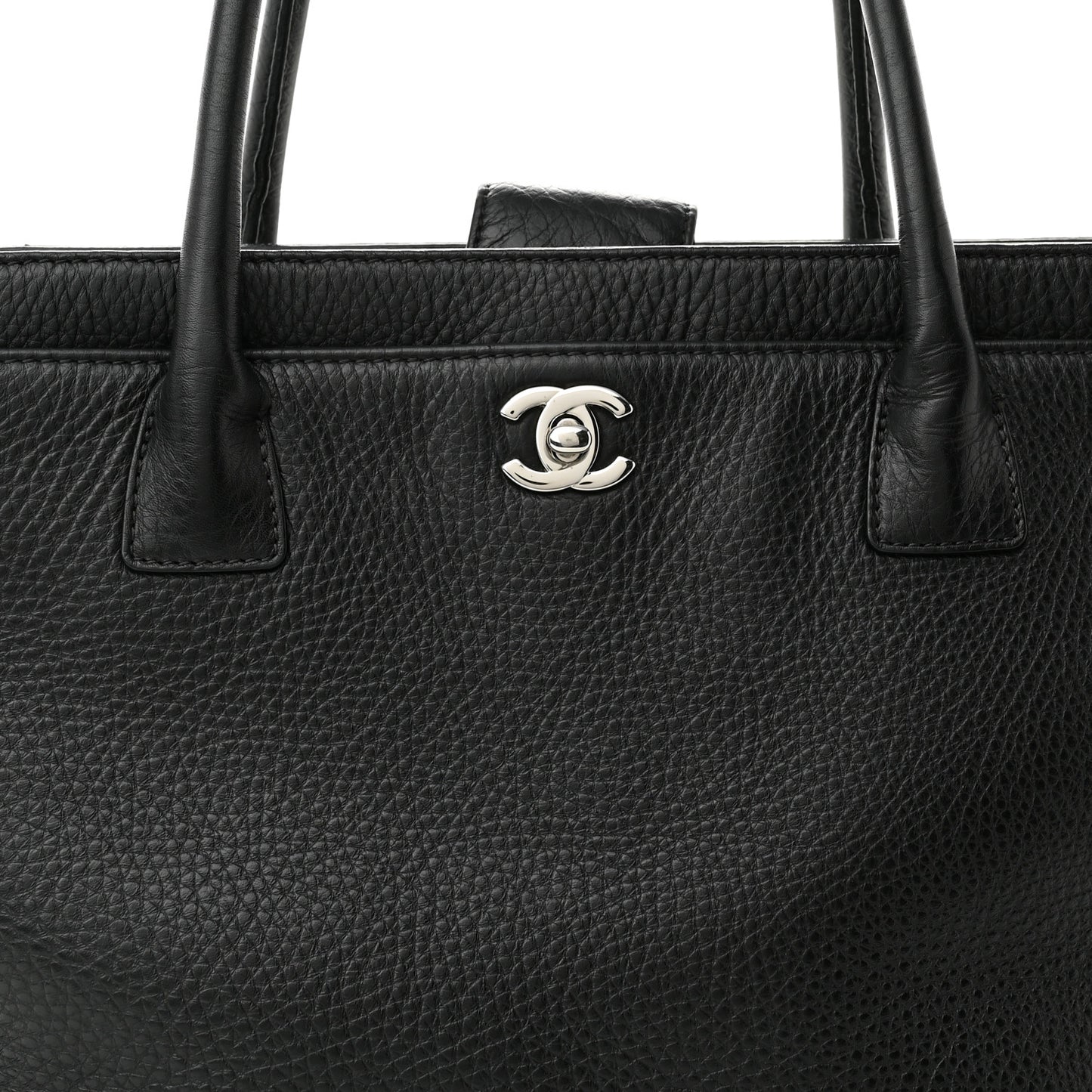 Deerskin Cerf Executive Shopper Tote Black