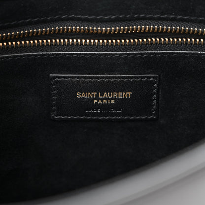 Saint Laurent Smooth Calfskin Le 5 A 7 Hobo Black 6 of 11