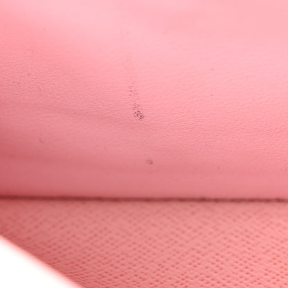 Louis Vuitton Epi Sarah Wallet NM Rose Ballerine 9 of 9