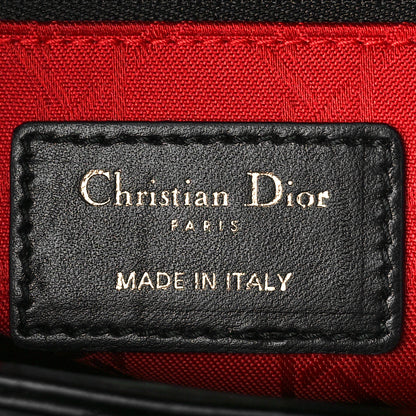 Christian Dior Lambskin Cannage Small My ABCDior Lady Dior Black 6 of 10