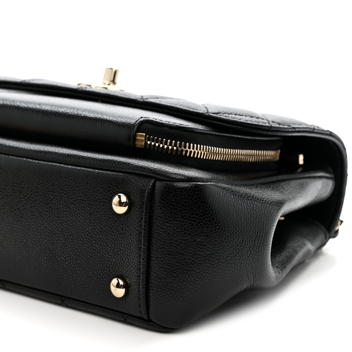 Caviar Quilted Medium Business Affinity Flap Black