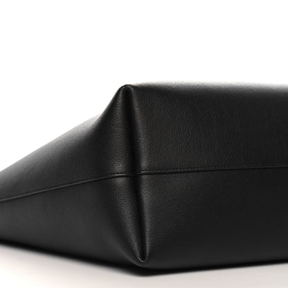 Saint Laurent Calfskin Large Shopping Tote Black 10 of 11