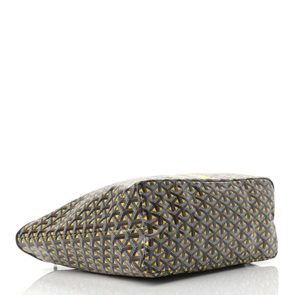 Goyard Goyardine Saint Louis Claire Voie PM Black Yellow 4 of 10