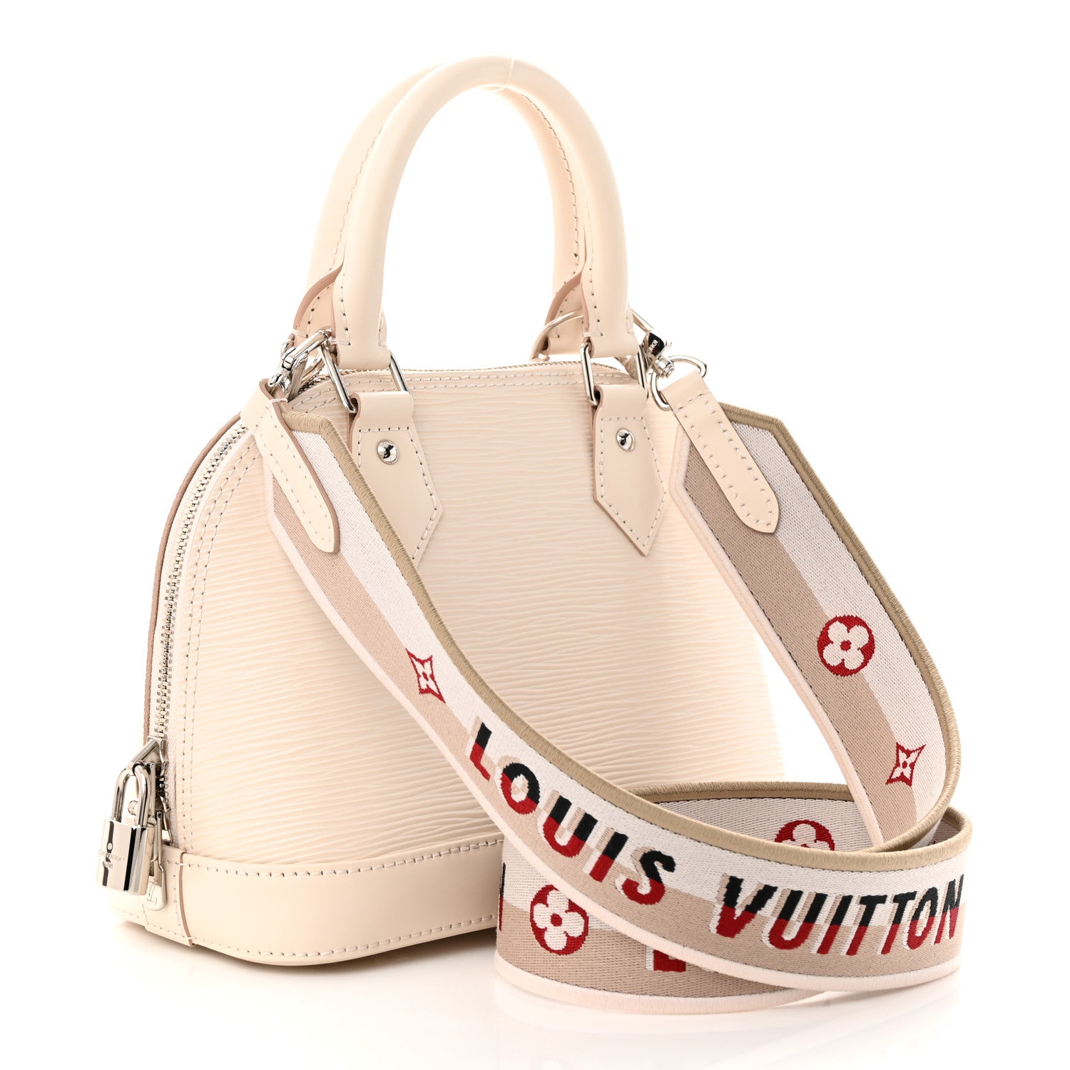 Louis Vuitton Epi Jacquard Alma BB Quartz 3 of 10