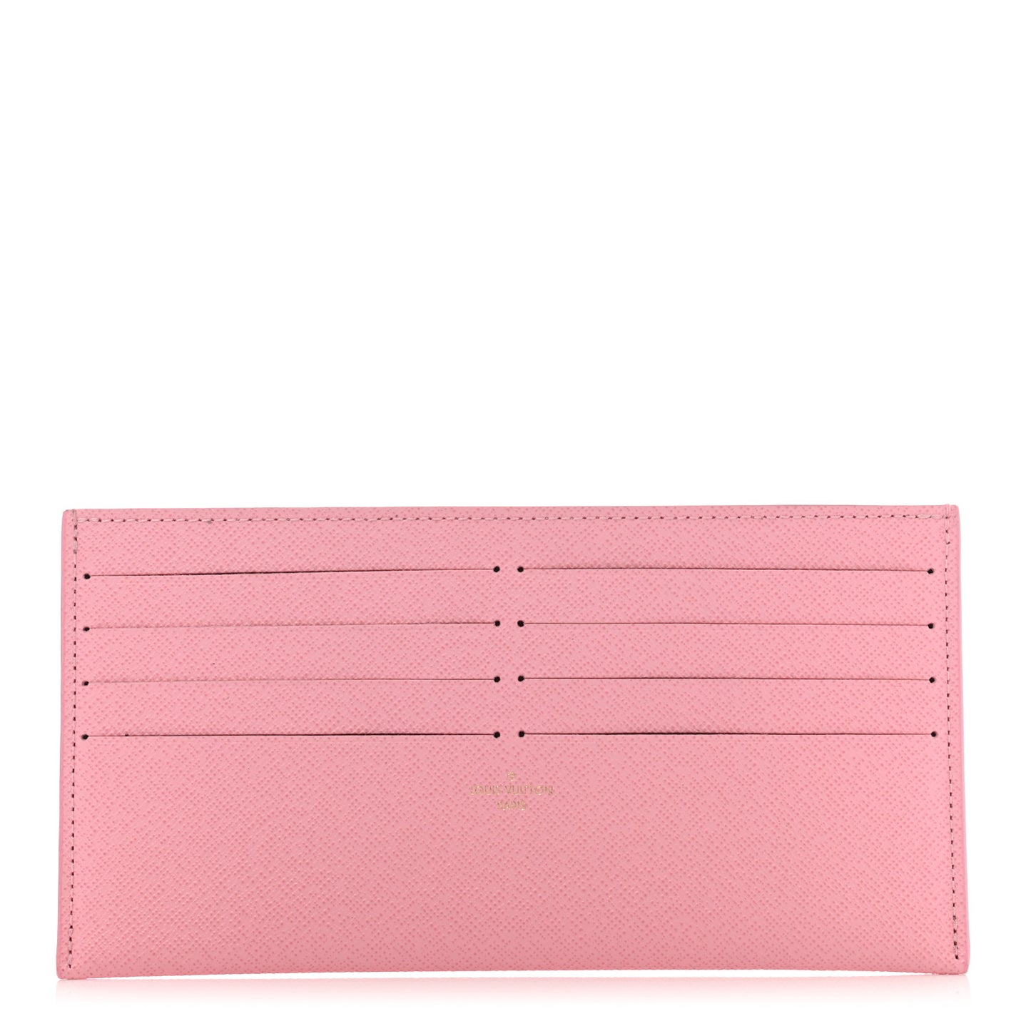 Calfskin Felicie Card Holder Insert Rose Ballerine