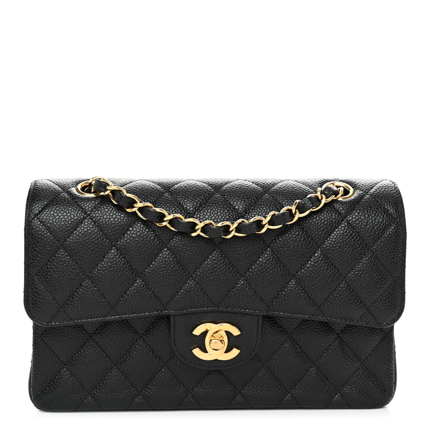 Chanel Caviar Quilted Small Double Flap Black 1 of 23