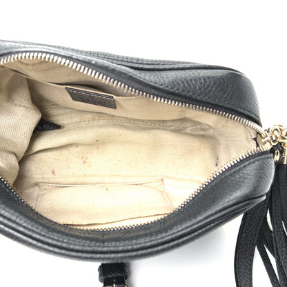 Gucci Pebbled Calfskin Small Soho Disco Bag Black 4 of 5
