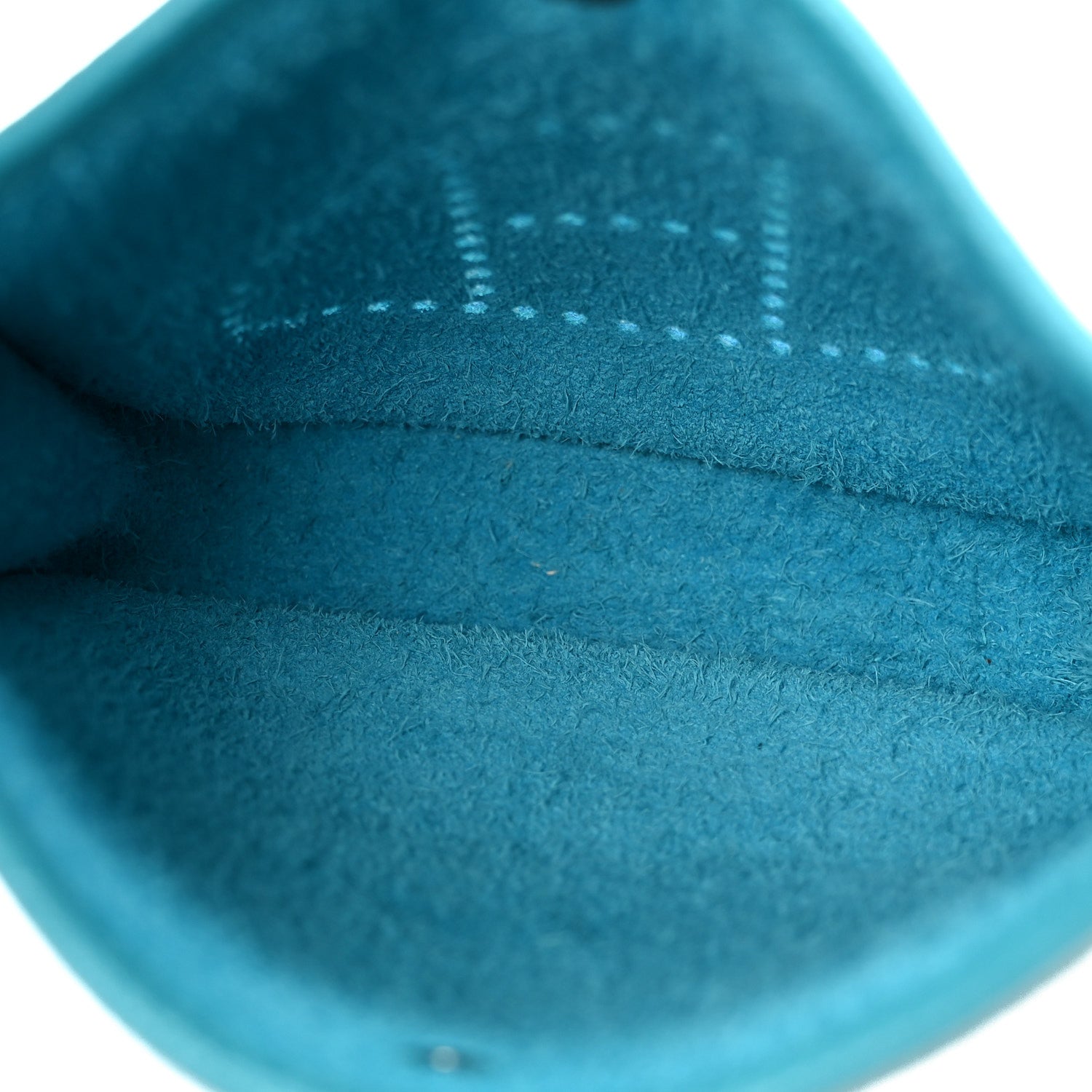 Hermes Taurillon Clemence Amazone Evelyne TPM Turquoise Colvert 5 of 11