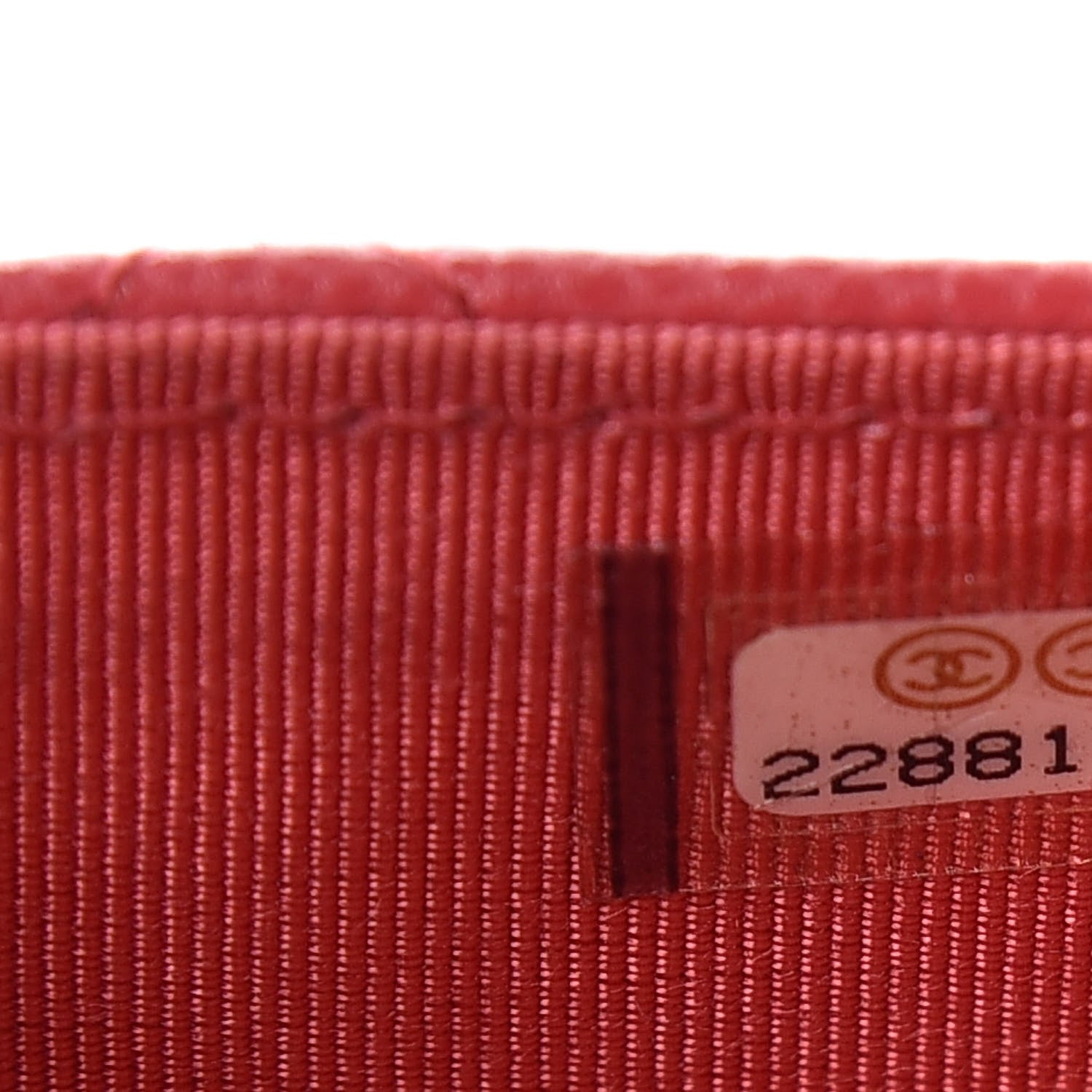 Chanel Caviar Quilted Flap Card Holder Dark Pink 7 of 8