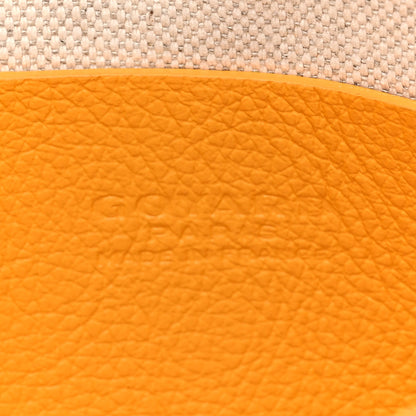 Goyard Goyardine Plumet Wallet Clutch Yellow 8 of 12