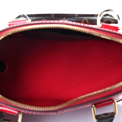 Louis Vuitton Patent Monogram Alma BB Scarlet 4 of 4