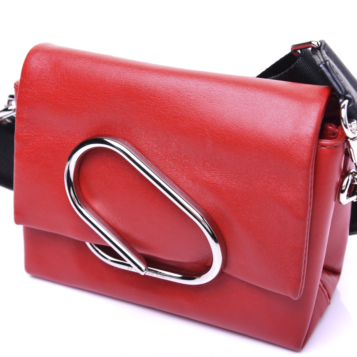 3.1 Phillip Lim 3.1 Lambskin Micro Alix Sport Bag Red 13 of 18