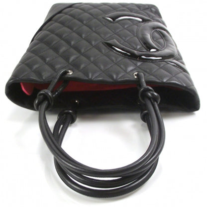 Chanel Calfskin Quilted Small Cambon Tote Black 6 of 12