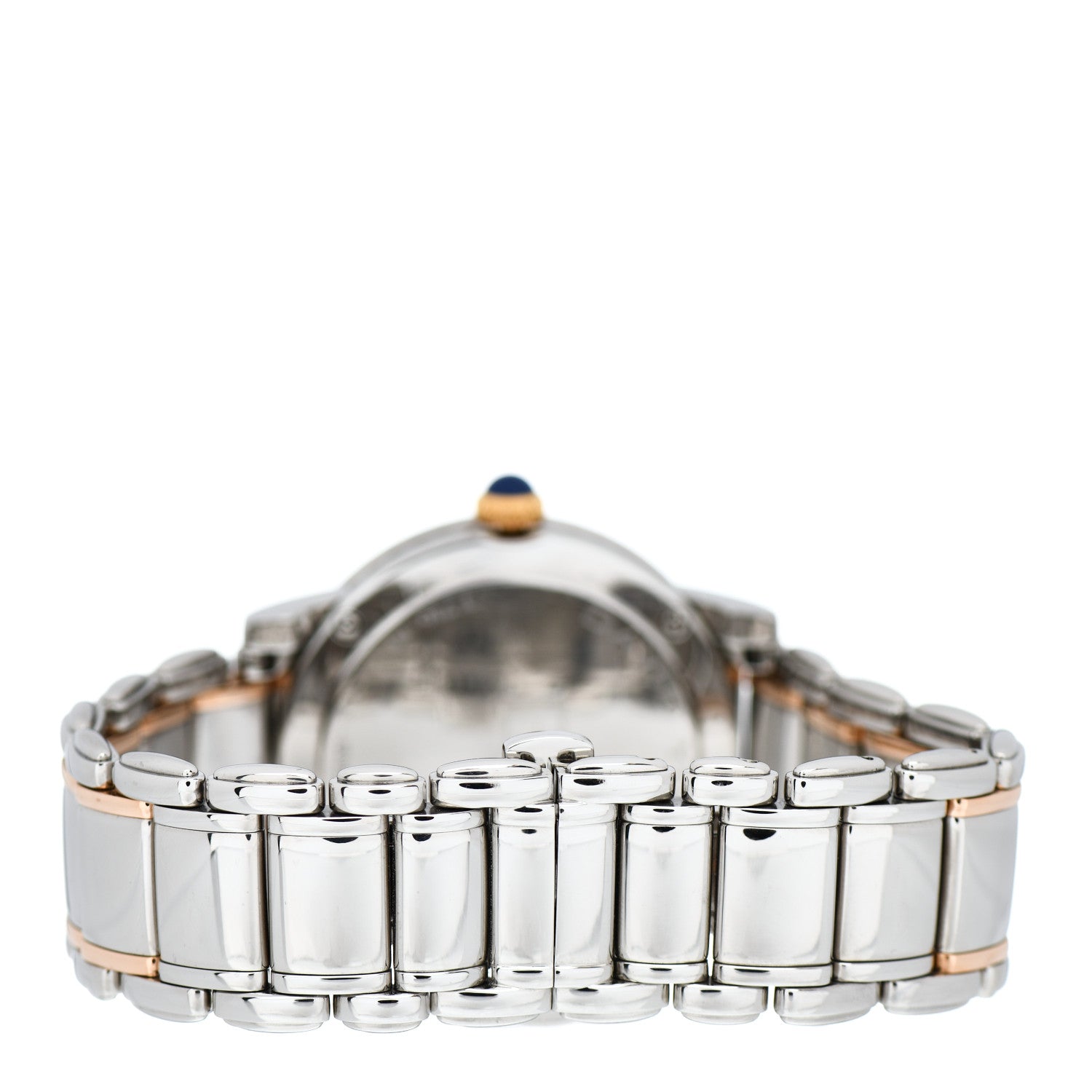 David Yurman Stainless Steel 18K Rose Gold Diamond Mother of Pearl 38mm Classic Quartz Watch 3 of 5