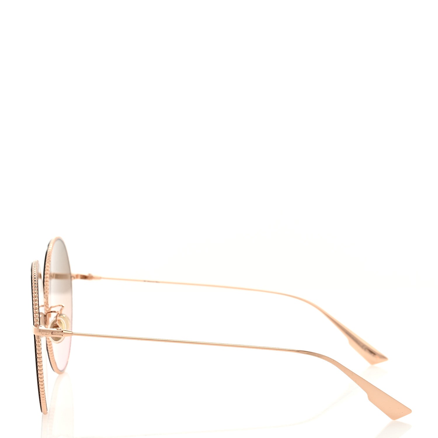 Christian Dior Society 2F Aviator Sunglasses Pink 3 of 8