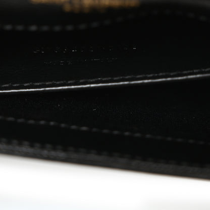 Saint Laurent Grain De Poudre Medium Classic Monogram Kate Satchel Black 7 of 10