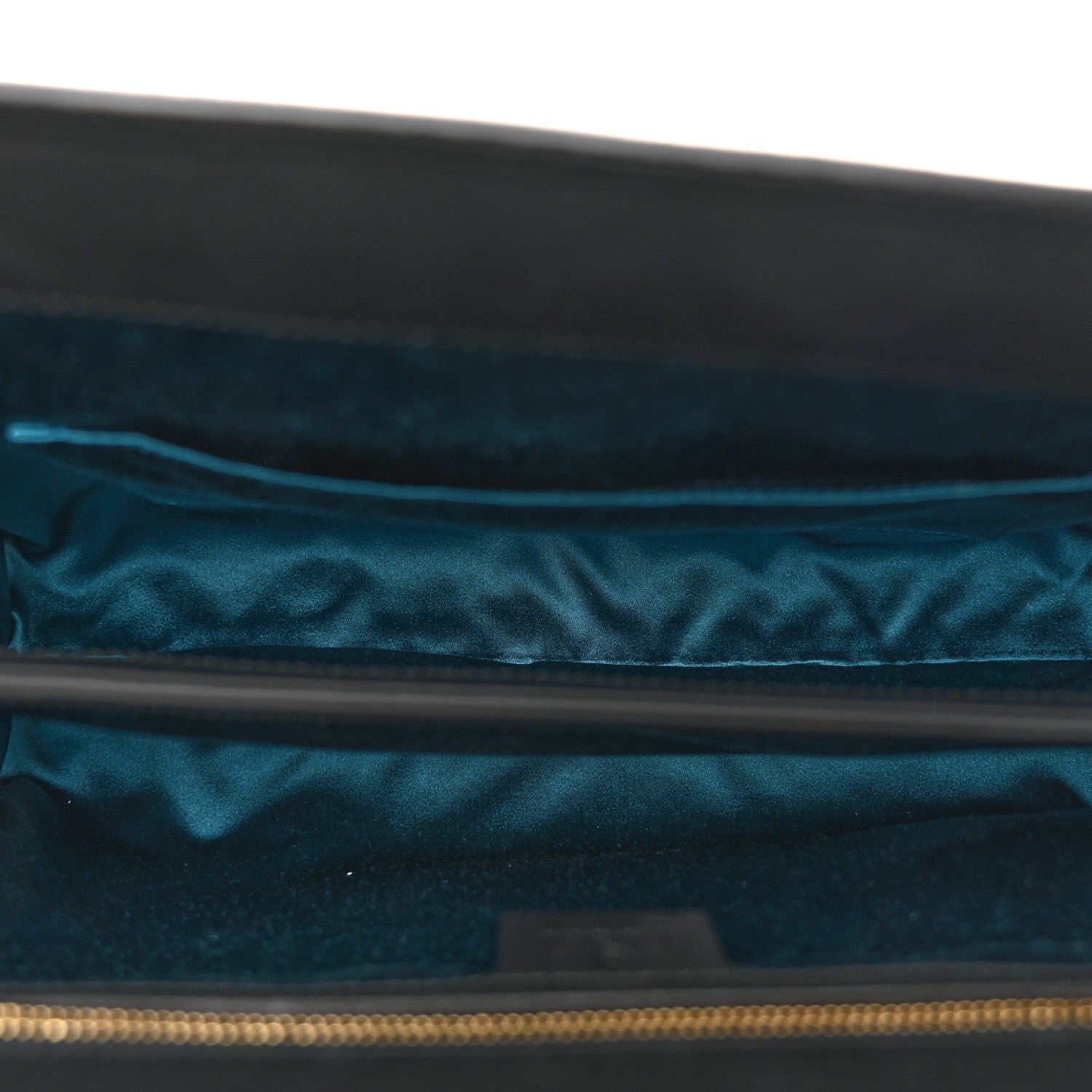 Gucci Suede Patent Web Dragon Embroidered Medium Ophidia Chain Shoulder Bag Blue Multicolor Black 9 of 21