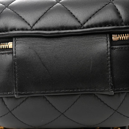 Chanel Lambskin Quilted Small CC Bubble Vanity Case Black 11 of 11