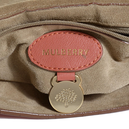 Mulberry Smooth Matte Leather Lily Flap Burnt Peach 9 of 11