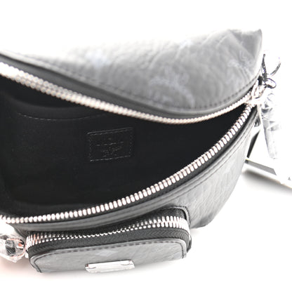 MCM Visetos X-Mini Aren Crossbody Bag Black 5 of 10