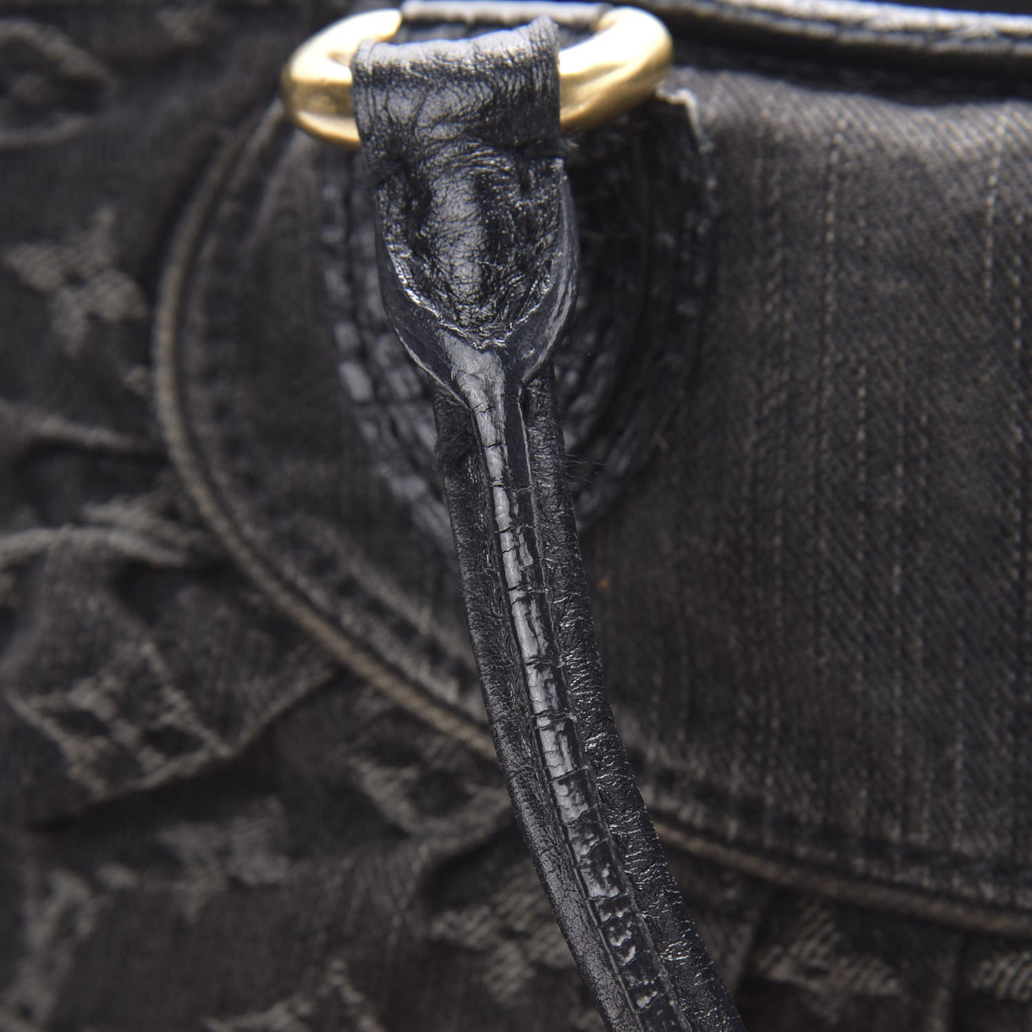 Denim Neo Cabby MM Black
