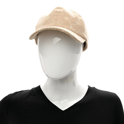 Louis Vuitton Cotton Monogram Essential Cap M Beige 2 of 7
