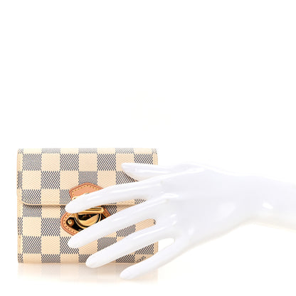 Louis Vuitton Damier Azur Joey Wallet 2 of 6