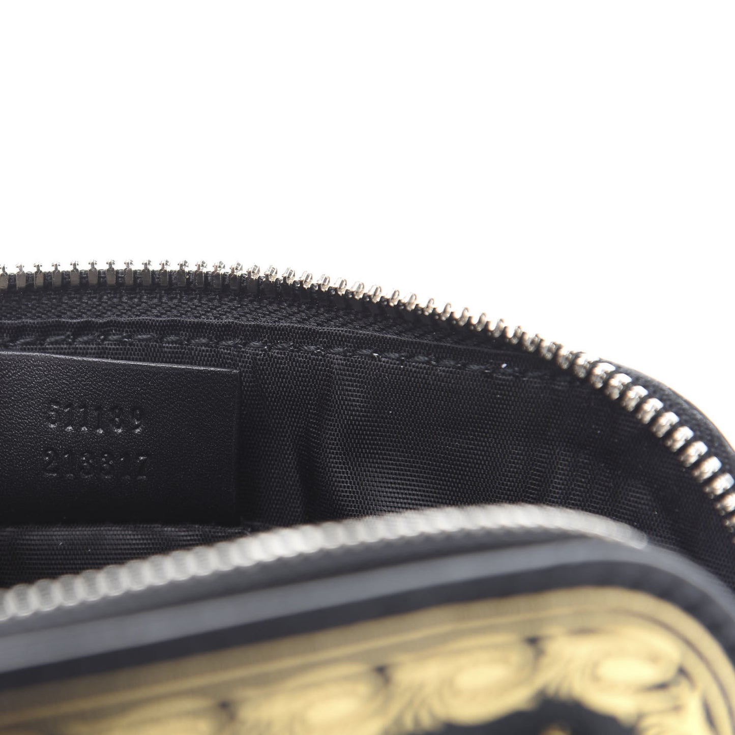 X SEGA Calfskin GUCCY Stars Mini Dome Shoulder Bag Black Gold
