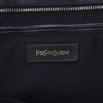 Saint Laurent Sheepskin Medium Cabas ChYc Black 8 of 11
