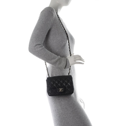 Chanel Caviar Quilted Mini Square Flap Black 2 of 9
