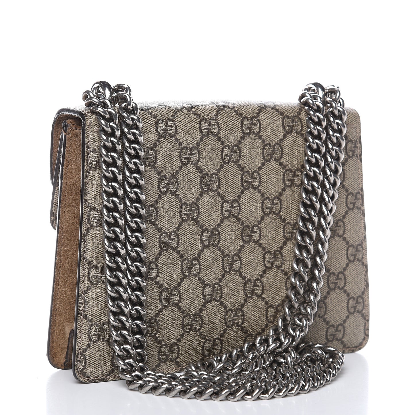 GG Supreme Monogram Mini Dionysus Shoulder Bag Taupe
