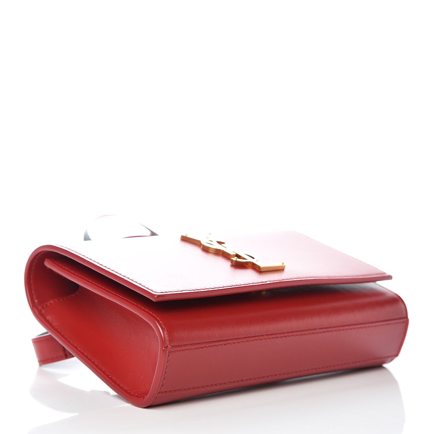 Smooth Calfskin Monogram Kate Belt Bag Red