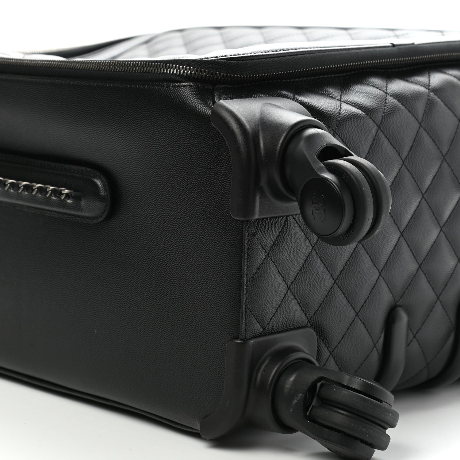 Chanel Calfskin Quilted Coco Case Trolley Black 8 of 9