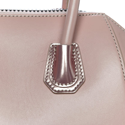 Givenchy Metallic Calfskin Mini Antigona Light Pink 17 of 19