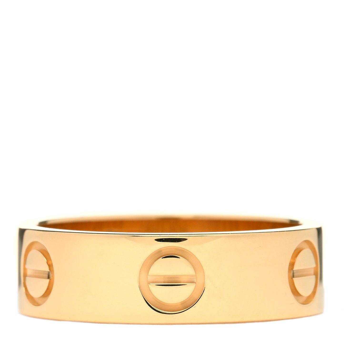 18K Yellow Gold 5.5mm LOVE Ring 52 6